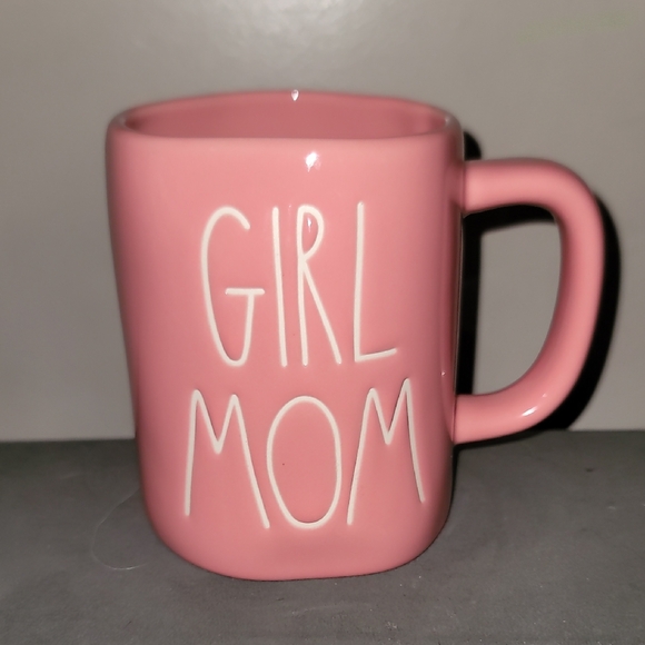 Rae Dunn Pink 'Girl Mom' Mug - Picture 1 of 3